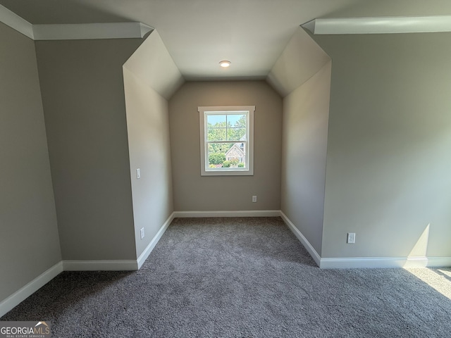 73 Hewett Rd, Pendergrass, GA 30567 - bonus room featuring carpet, vaulted ceiling, and baseboards