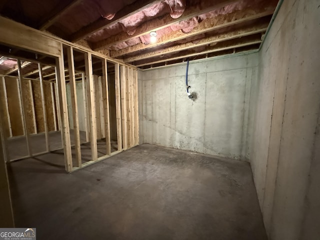 73 Hewett Rd, Pendergrass, GA 30567 - view of unfinished basement