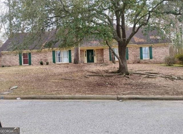 view of ranch-style home