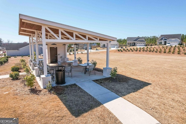 view of patio