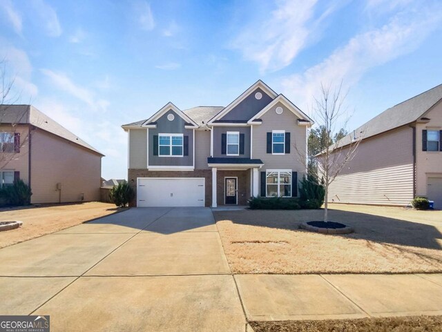 7644 Watson Cir, Locust Grove, GA 30248 - traditional-style home with driveway and a garage