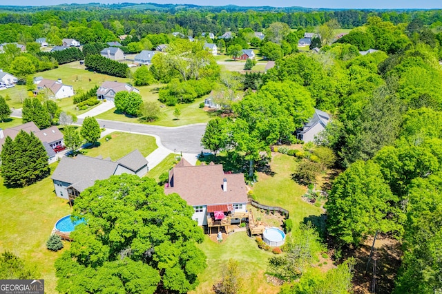 348 N Ridge Ln, Temple, GA 30179 - aerial view featuring a residential view