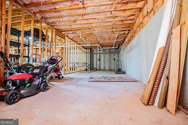 348 N Ridge Ln, Temple, GA 30179 - view of basement