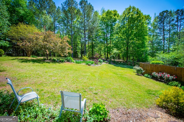 348 N Ridge Ln, Temple, GA 30179 - view of yard featuring fence