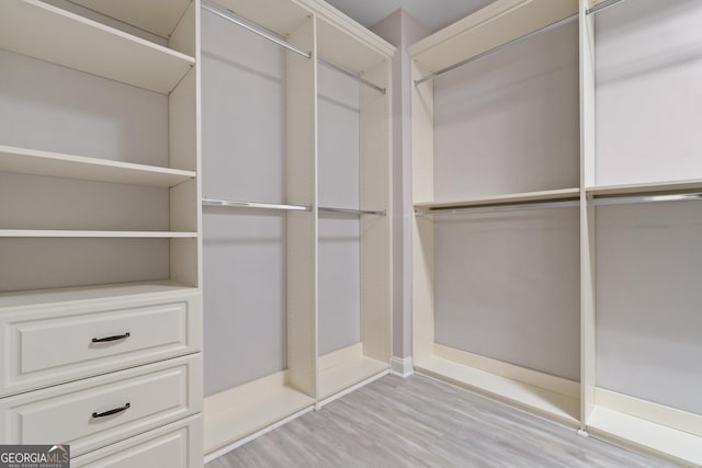 1439 Mill Pointe Ct, Lawrenceville, GA 30043 - walk in closet featuring light wood-type flooring