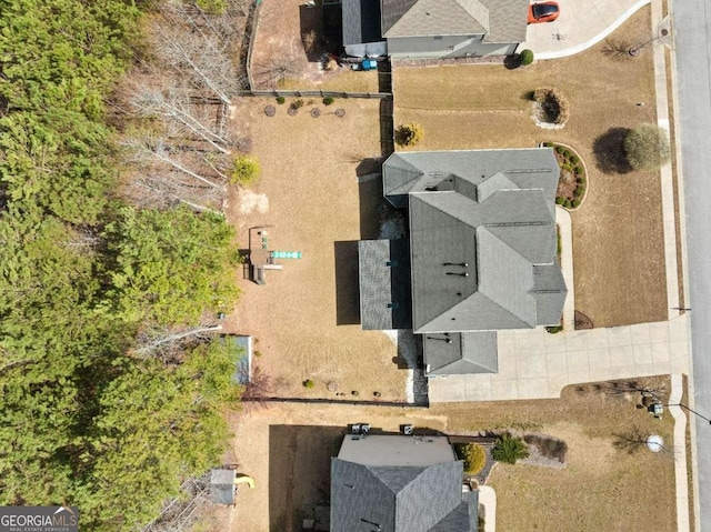1439 Mill Pointe Ct, Lawrenceville, GA 30043 - bird's eye view