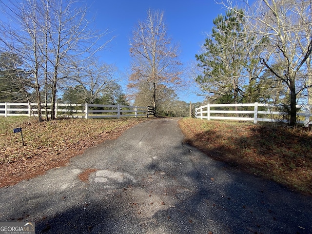 view of road