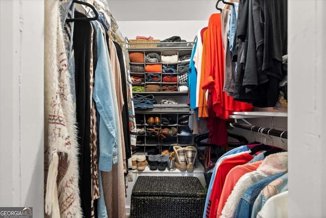 view of spacious closet