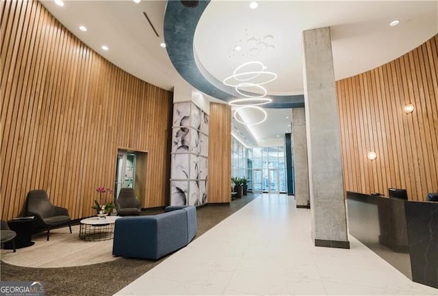view of building lobby