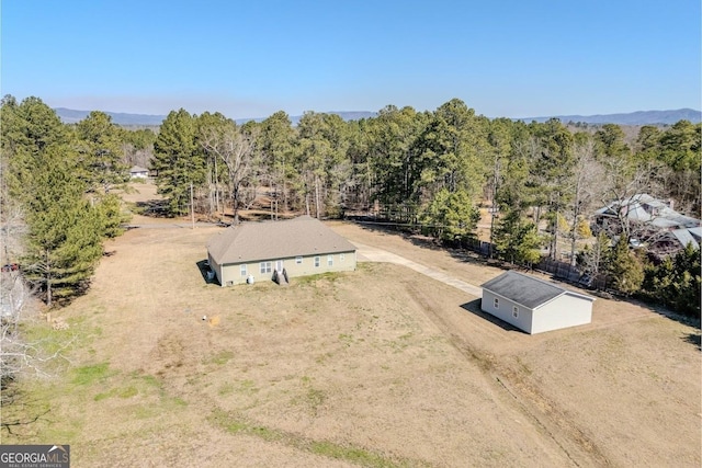 18 Vernon Rd NE, Rome, GA 30165 - view from above of property with a forest