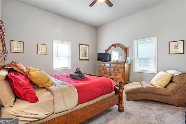 1041 Lawton Ave SW, Atlanta, GA 30310 - carpeted bedroom featuring ceiling fan