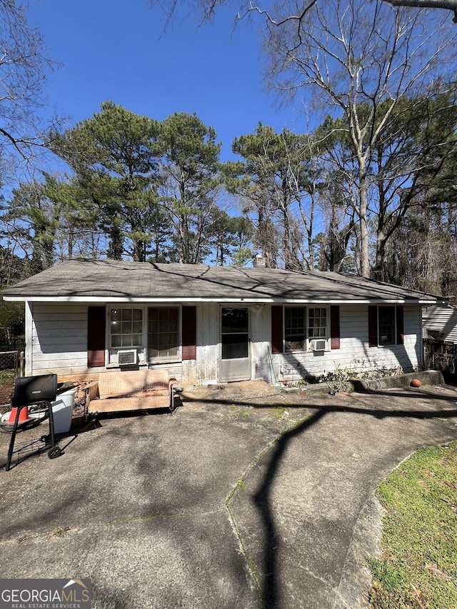 view of ranch-style home