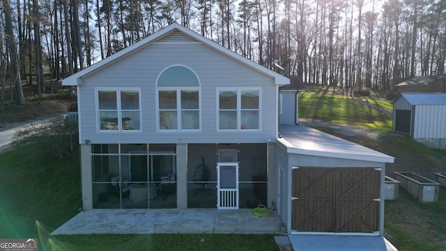 1550 Shady Oaks Ln, Greensboro, GA 30642 - rear view of property featuring an outbuilding