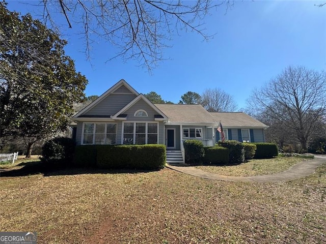 view of front of house