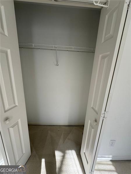 view of closet