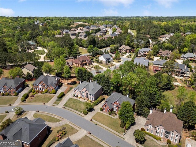 birds eye view of property featuring a residential view