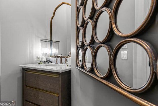 details with a sink