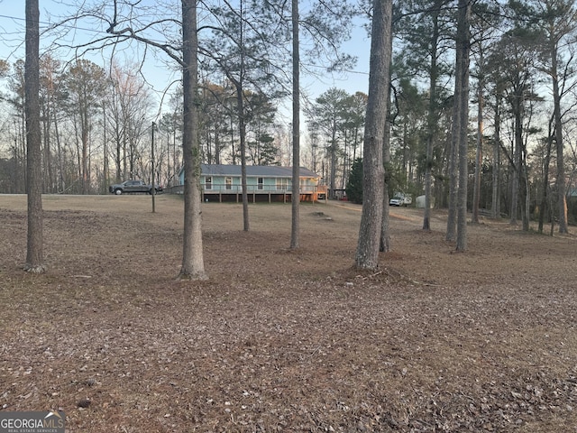 4864 Yeagar Rd, Douglasville, GA 30135 - view of yard featuring a deck