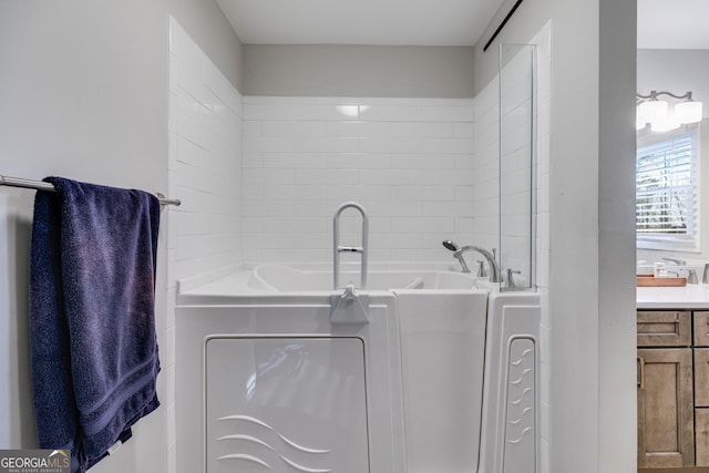 4864 Yeagar Rd, Douglasville, GA 30135 - full bathroom with a bath and vanity