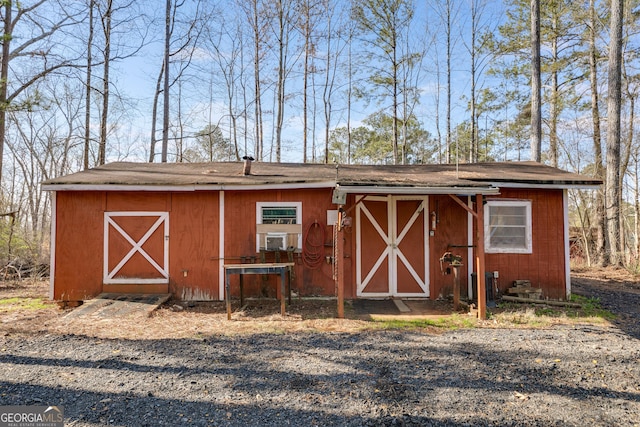 4864 Yeagar Rd, Douglasville, GA 30135 - view of outdoor structure with an outdoor structure and cooling unit