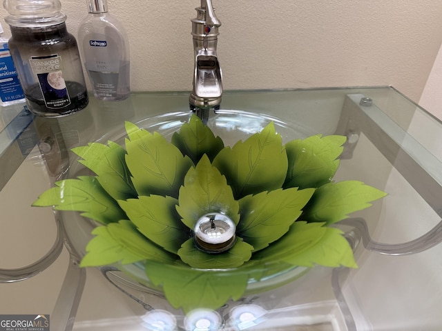 interior details with a sink