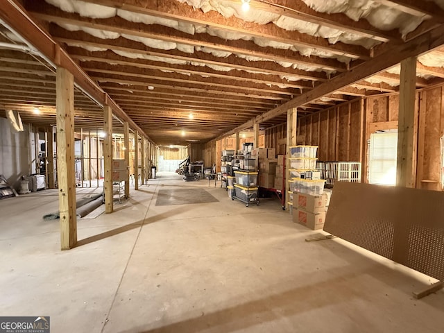 view of stable