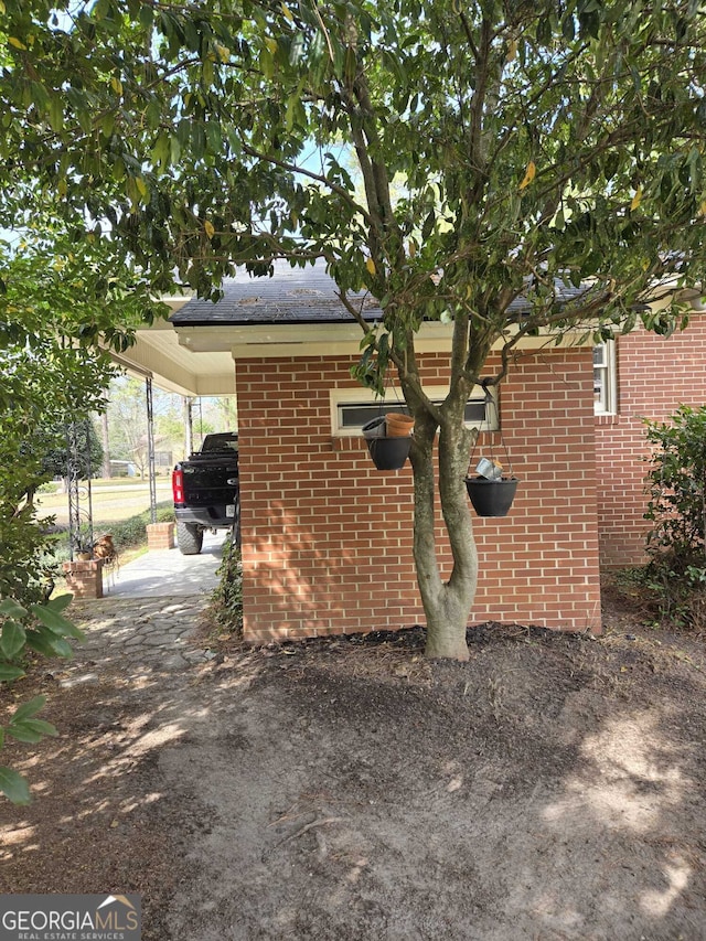 details with brick siding