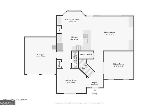 view of layout