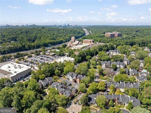 drone / aerial view
