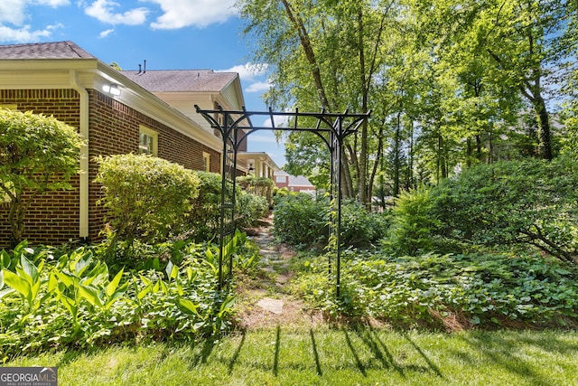 view of yard