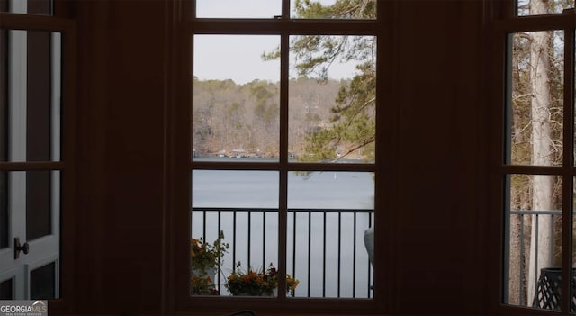 view of interior details