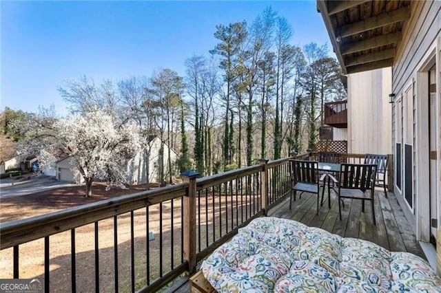 10 Colony Ridge Dr, Alpharetta, GA 30022 - view of deck