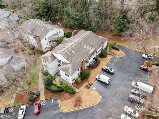drone / aerial view