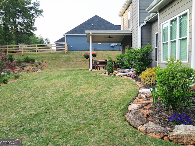 336 White Oak Way, Monroe, GA 30655 - view of yard with a patio