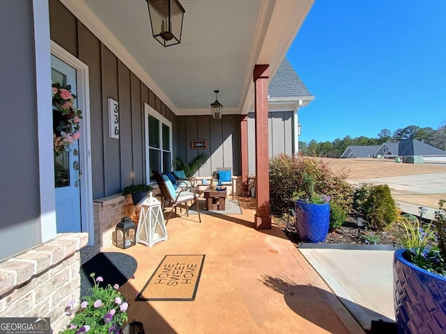 view of patio