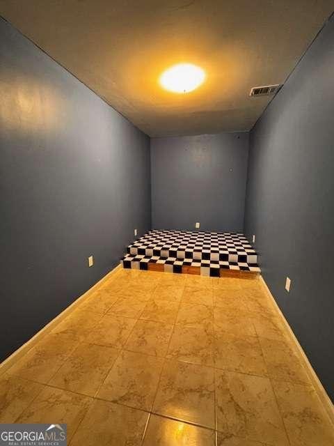 interior space with visible vents
