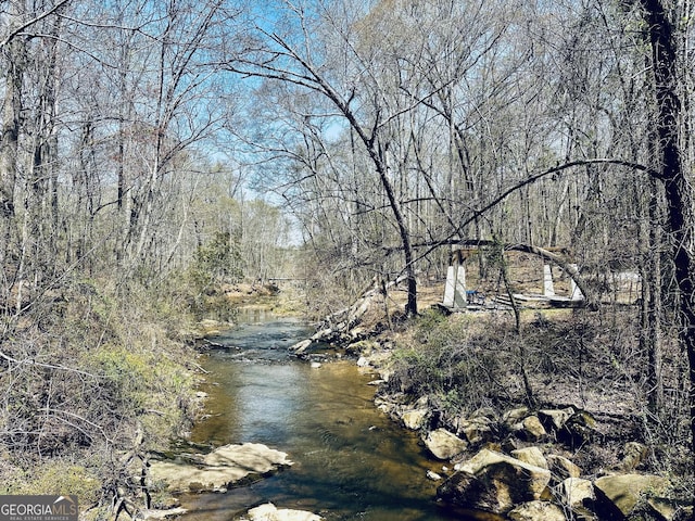view of water feature