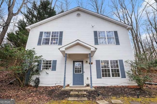 view of front of house