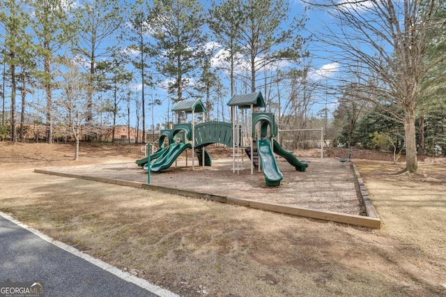 view of communal playground