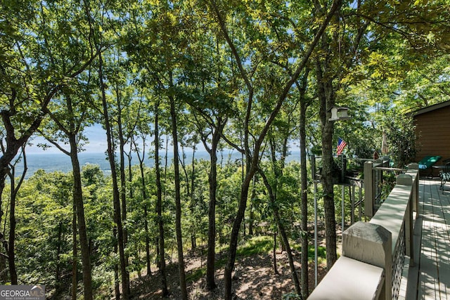 912 Mcelroy Mountain Dr, Big Canoe, GA 30143 - view of balcony