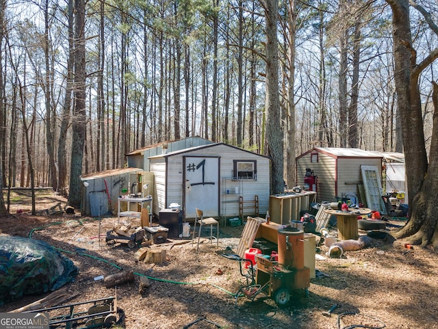 3150 Old Van Wert Rd, Villa Rica, GA 30180 - view of shed