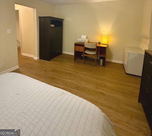 1537 David Lee St, Acworth, GA 30102 - office with baseboards and wood finished floors