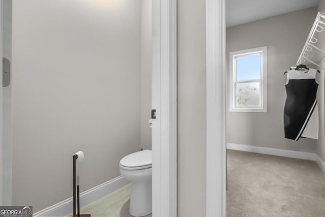 202 Via Lucca, Woodstock, GA 30188 - bathroom with baseboards and toilet