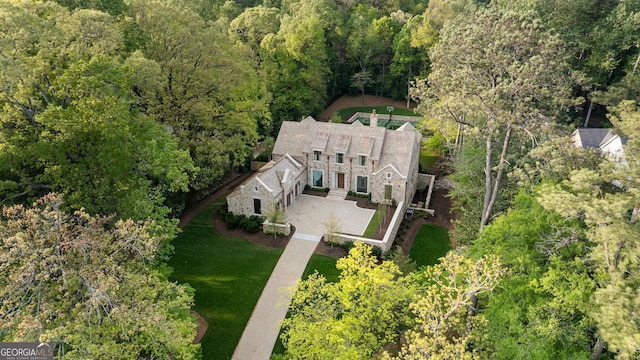 41 Blackland Rd NW, Atlanta, GA 30342 - bird's eye view with a wooded view