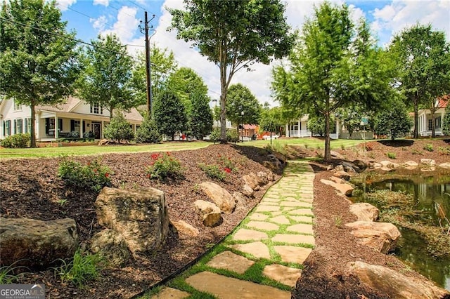 view of yard