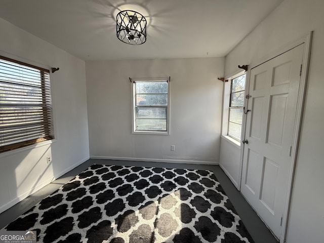 entrance foyer with baseboards