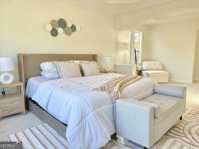 spare room featuring baseboards, carpet floors, a tray ceiling, recessed lighting, and ornamental molding