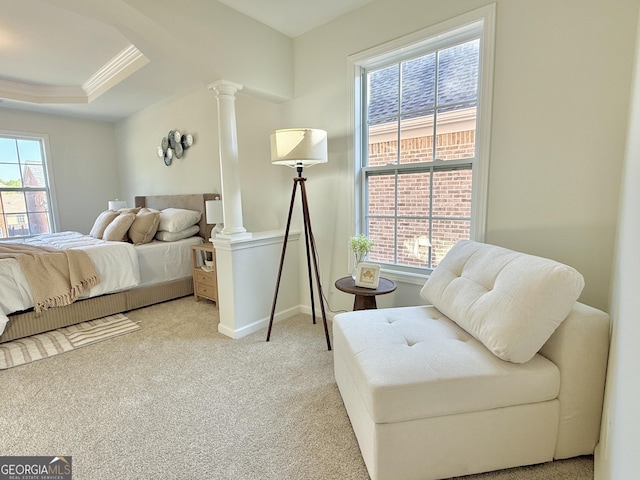 empty room featuring baseboards, carpet floors, and visible vents
