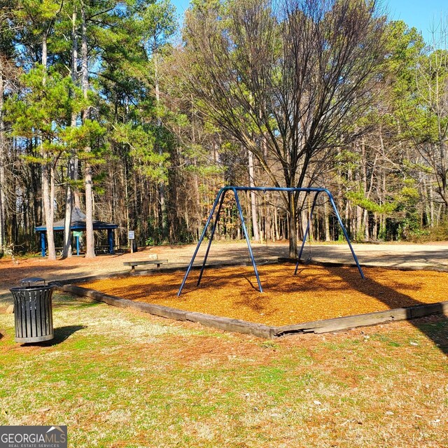 view of community playground