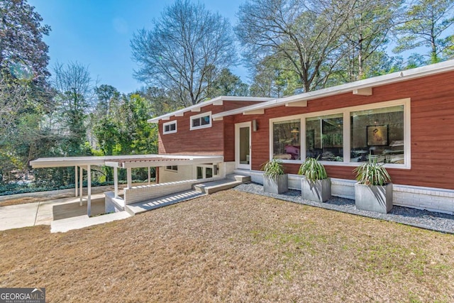 view of back of house